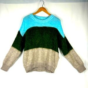 NEW BP Oversized Sweatshirt tri color Size S